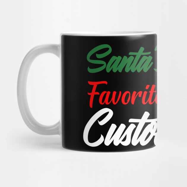 Santa's Favorite Custodian Family Christmas shirt by boufart